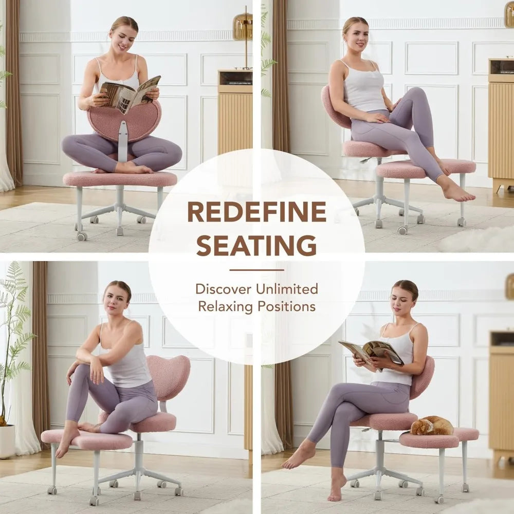 Ergonomic Cross Legged Chair